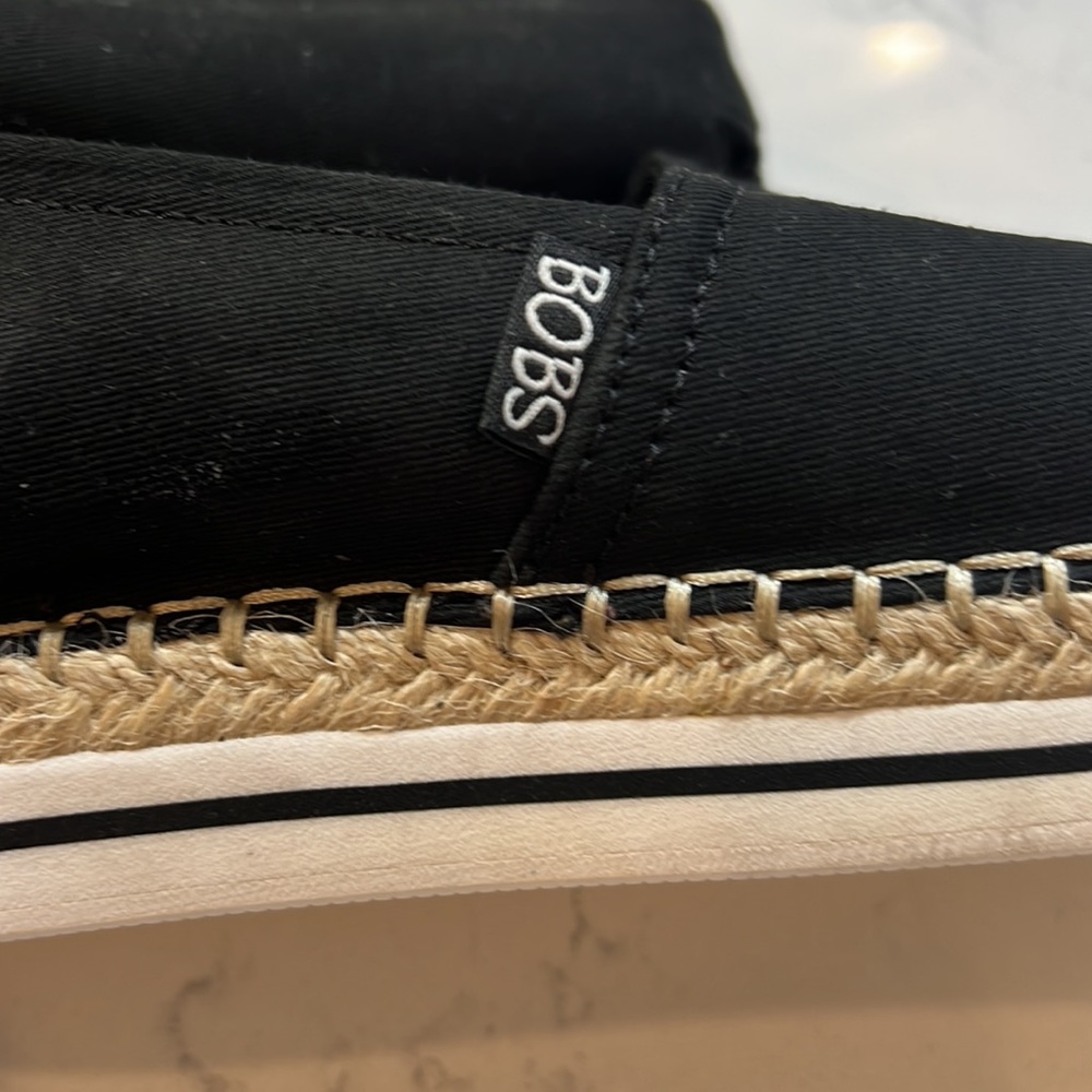 BOBS from Skechers Black Espadrilles - Picture 9 of 11